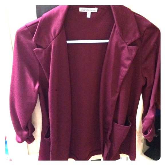 Red blazer