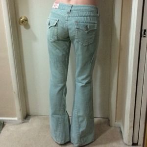 True Religion Cords, light blue sz 27