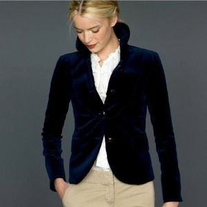 J. Crew Bella Jacket in Riviera Blue