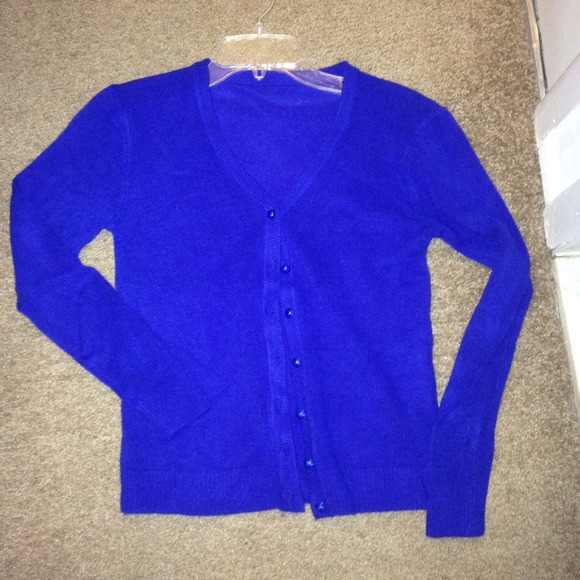 Button down sweater