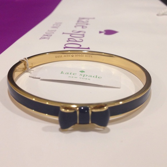 NWT Navy Kate Spade Bangle