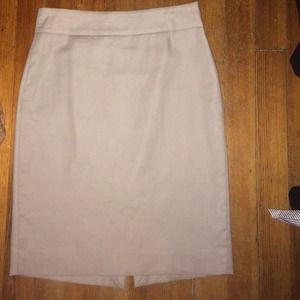 J. Crew Taupe / Grey Pencil Skirt