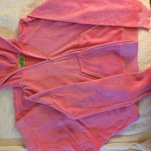 RESERVED Juicy Couture Track Suit, Pink Terry, M/L