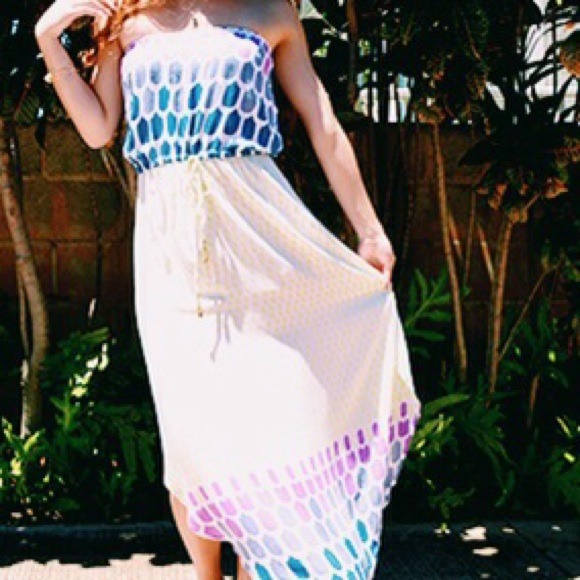 gillia clothing hawaii. cyan dress . summer 2014