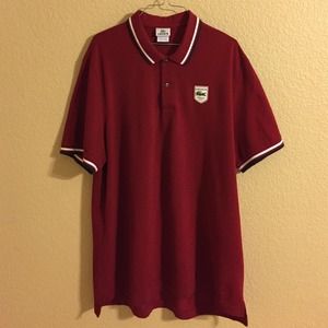 Lacoste Polo Shirt in Red