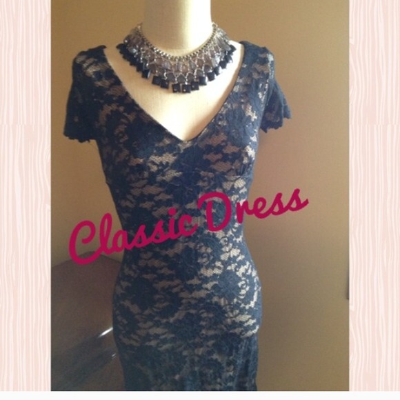 ✂️PRICE CUT✂️ Beautiful Sexy Black Lace Dress