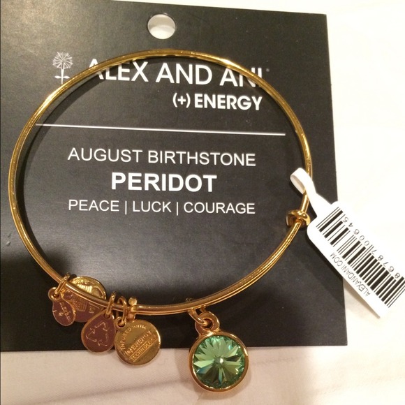 Authentic Alex & Ani birthstone Braclet