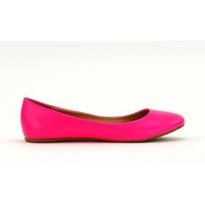 BRAND NEW Nine West Neon Pink Flats
