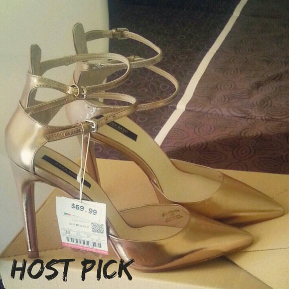 🌟Host Pick-ZARA Basic Gold Shoes Collection🌟