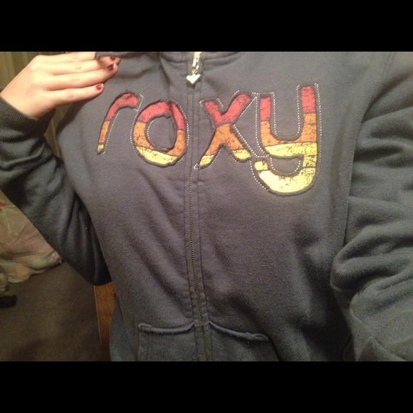 Roxy hooded sweat shirt