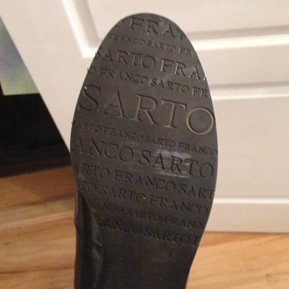 Franco Sarto leather over the knee boots