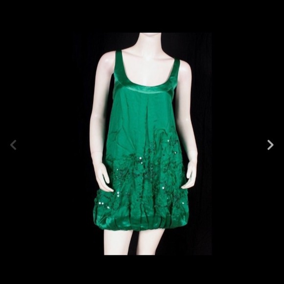 Bebe Emerald dress S
