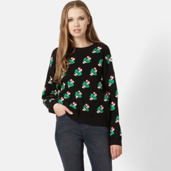 topshop christmas sweater