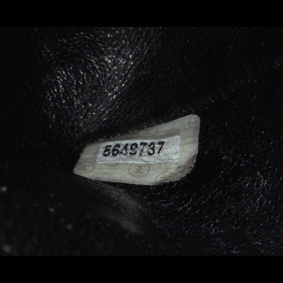 100% AUTH CHANEL BLACK DENIM CLASSIC HANDBAG!!! - Picture 3 of 4