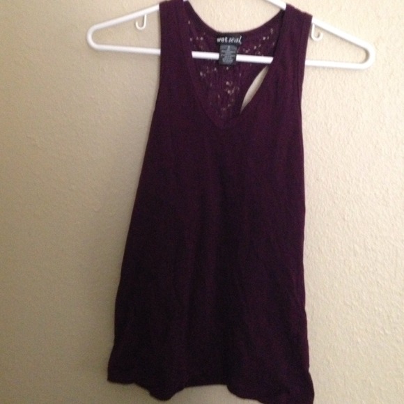 Purple tank top