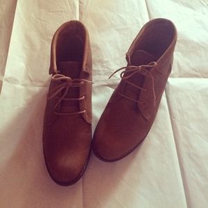 ❌SOLD❌Brown ankle boots shoes