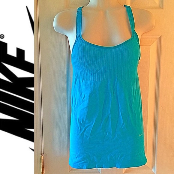 1 BLUE Nike Dry-Fit Gym Tank S