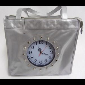⏰ WORKING clock purse large fashion shoulder bag