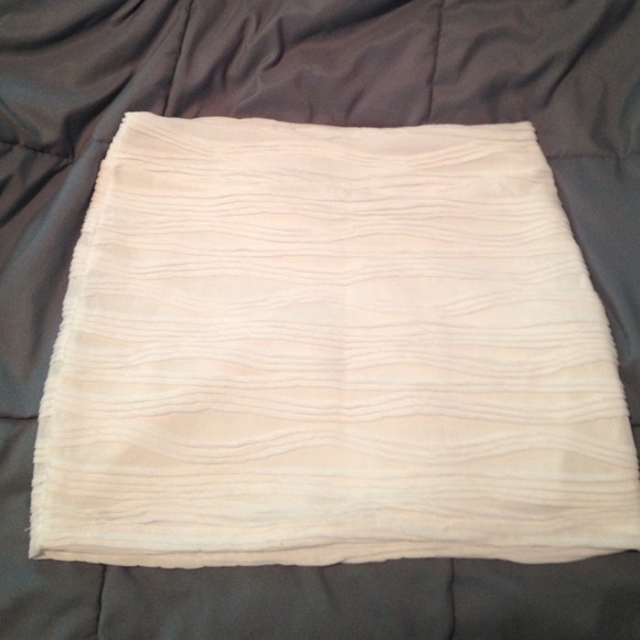 White skirt