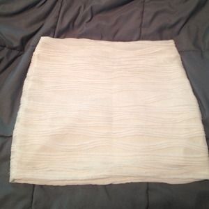 White skirt
