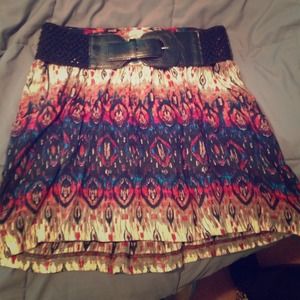 Aztec inspired skirt