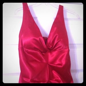 Flattering Red Semi-Formal Dress