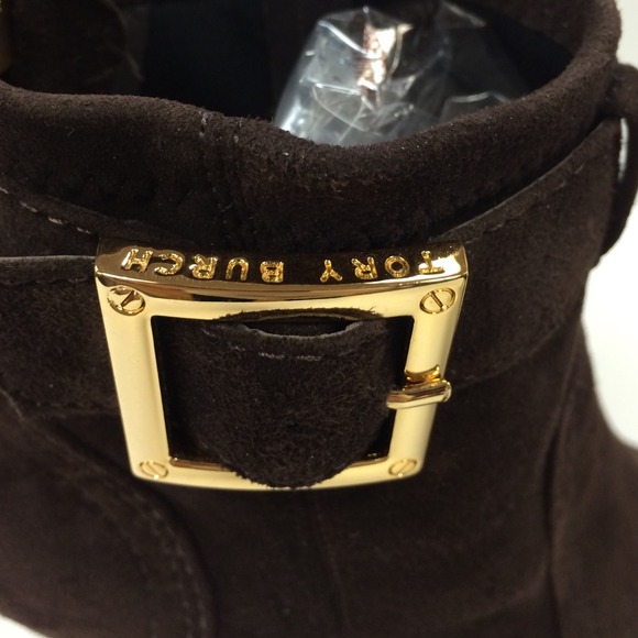 Tory Burch Suede Booties - Picture 3 of 4