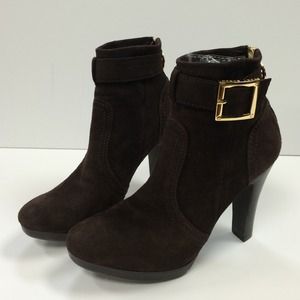 Tory Burch Suede Booties