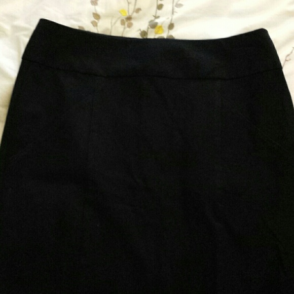 Black pencil skirt