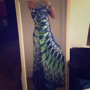 Formal/ Prom Multi-Color Gown