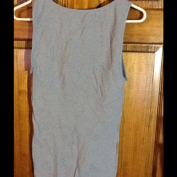 Gray Ribbed Tank - Picture 2 of 2
