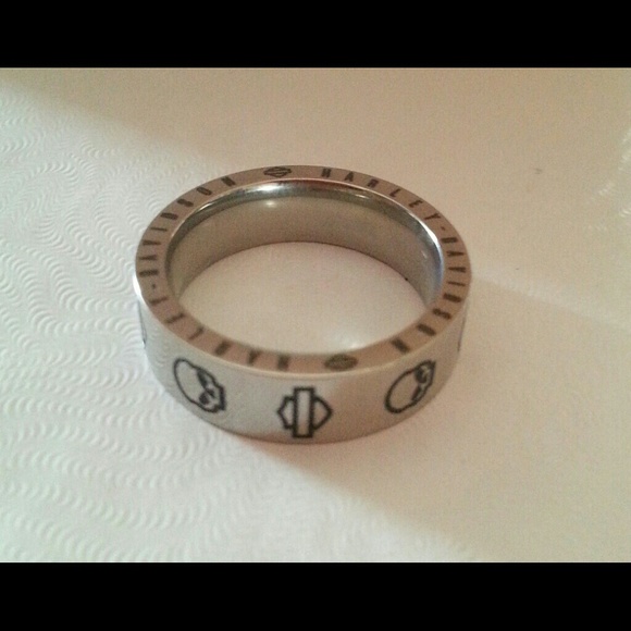 Harley Davidson Bar & Shield Willy G Ring Size 7