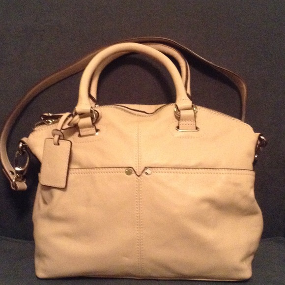 Tiganello genuine leather convertible satchel