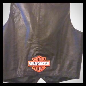 Harley Davidson xxl leather vest