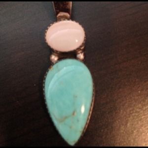 Sterling silver necklace enhancer