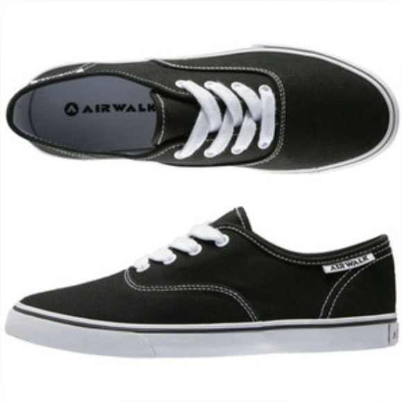 Airwalk Shoes Black And White Airwalks Poshmark Airwalk Shoes Black And White Airwalks Poshmark