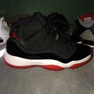 On Hold!! ❤️ Jordan Retro Bred 11s!