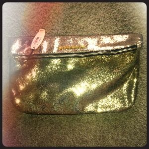 Victoria Secret sequin golden handbag Victoria Secret sequin golden handbag