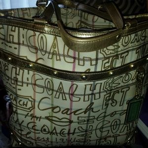 100% Authentic Coach Tote Bag
