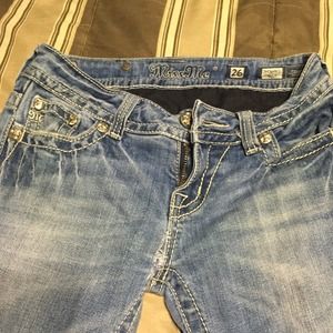 Miss me jeans size 26 boot
