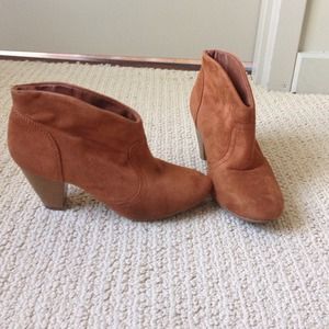 Brown ankle boots
