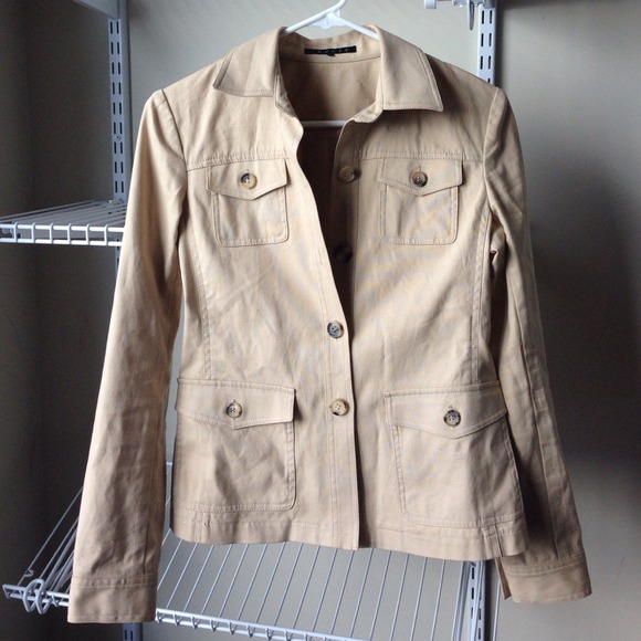 Theory tan jacket