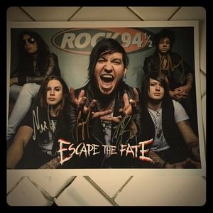 Signed One of a kind poster ETF