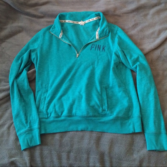 Two quarter zip sweatshirts from Pink