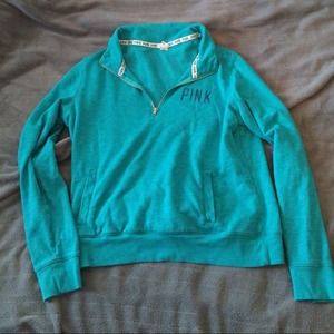 Two quarter zip sweatshirts from Pink
