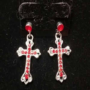 Cross Earring studs