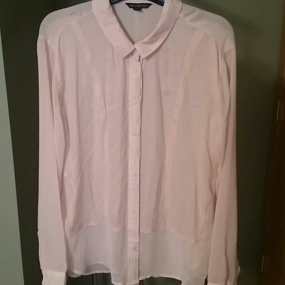 American Eagle sheer top.