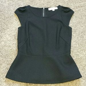 Loft peplum top