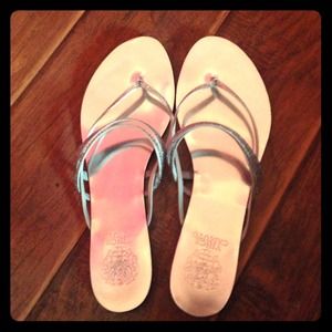 Silver Vince Camuto Sandals