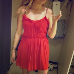 NWT Zara Red Dress - Small